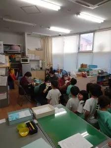 みどり幼稚園検診いきました。